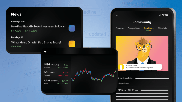 Alpaca Financial News API